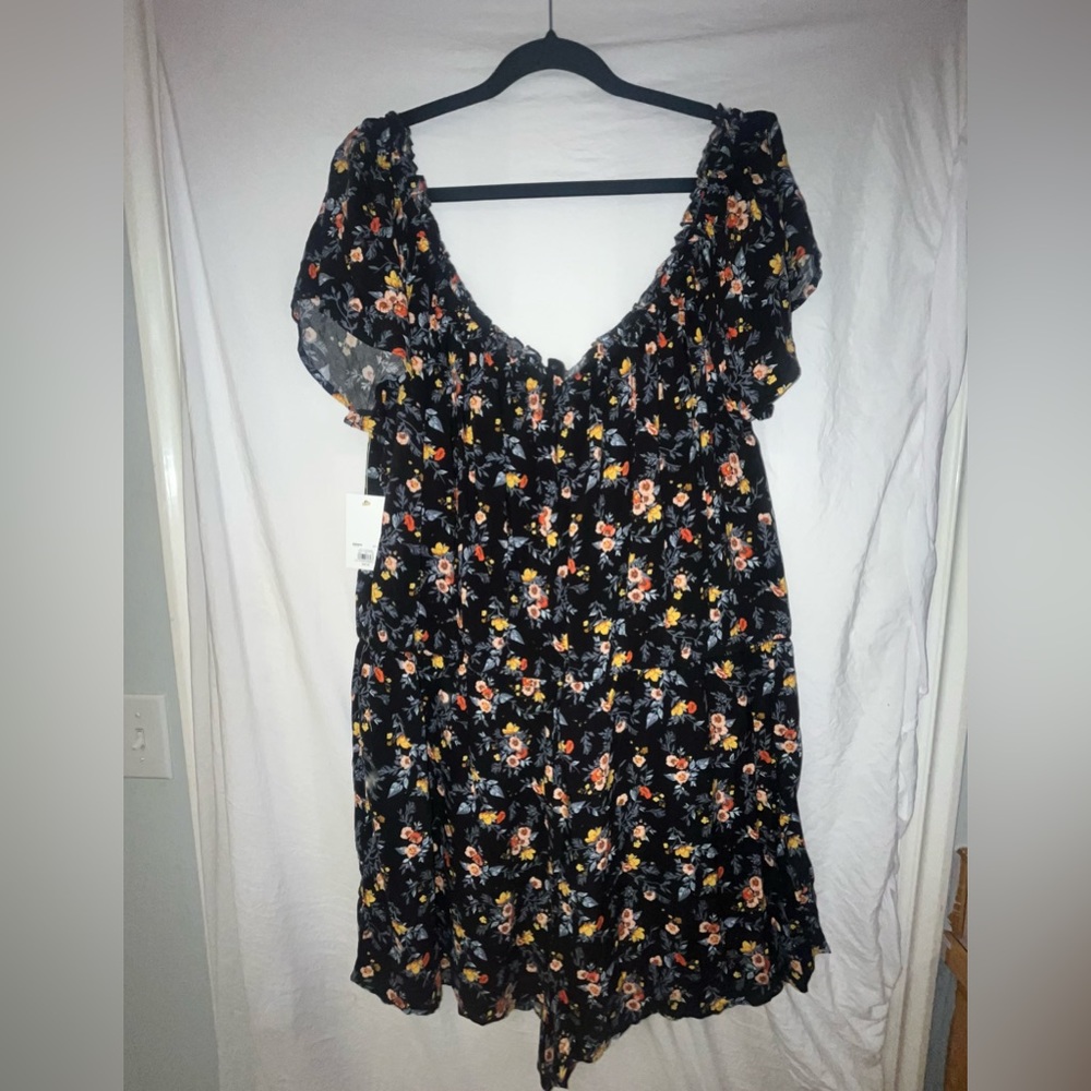Off the shoulder romper. NWT!!